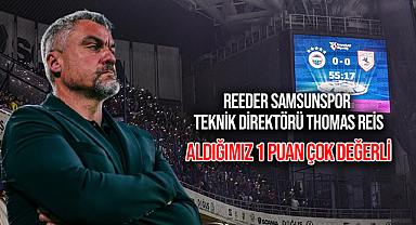 Thomas Reis: Aldığımız 1 Puan Çok Değerli