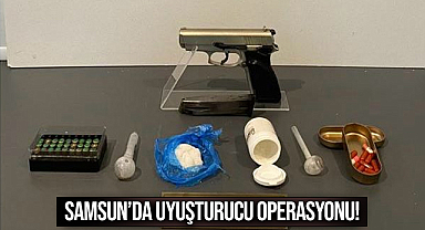 Uyuşturucu ve Silah Ele Geçirildi: 4 Şüpheli Gözaltında