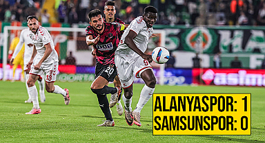 Alanyaspor: 1 Samsunspor: 0