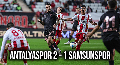 Antalyaspor 2 - 1 Samsunspor