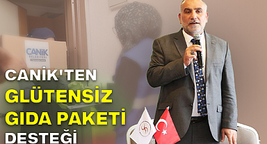 Canik'ten Glütensiz Gıda Paketi Desteği