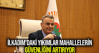 İlkadım’daki Yıkımlar Mahallelerin Güvenliğini Artırıyor