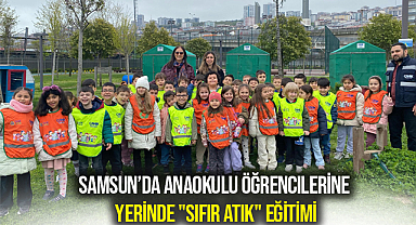  Samsun’da Anaokulu Öğrencilerine Yerinde 