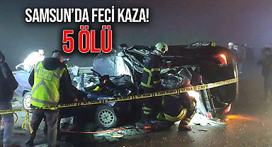 Samsun’da Feci Kaza! 5 Ölü