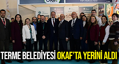 Terme Belediyesi OKAF’ta yerini aldı