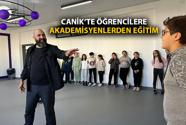 Canik’te Öğrencilere Akademisyenlerden Eğitim