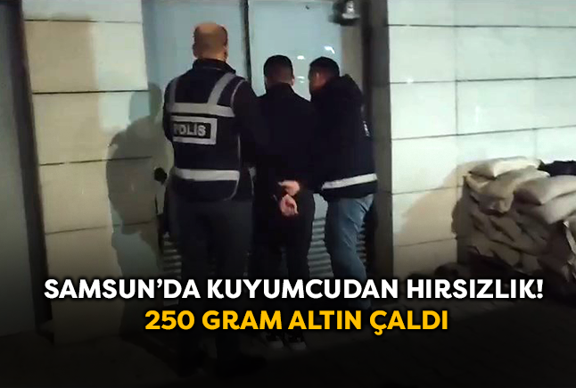 Samsun’un Tekkeköy ilçesinde bir