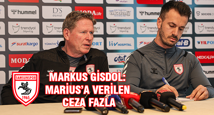 Markus Gisdol: Marius’a Verilen Ceza Fazla