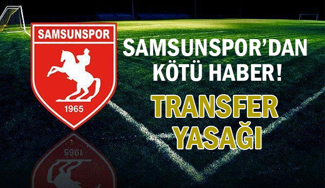 Yılport Samsunspor'dan son dakika