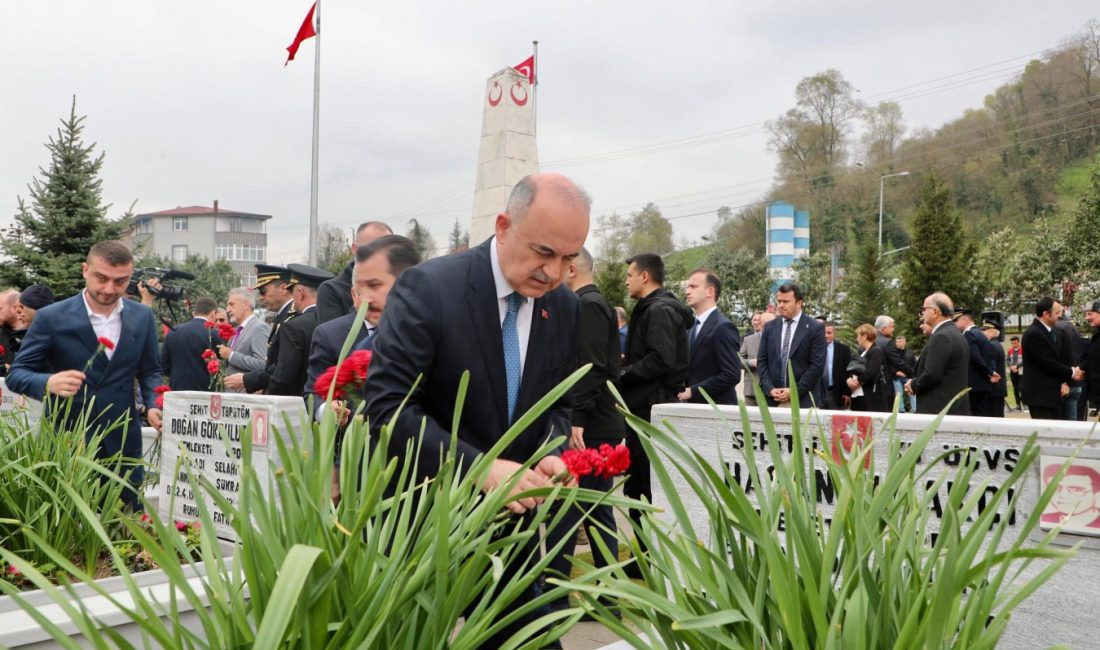 Vali Erol, Şehitlerimizin kabirlerine