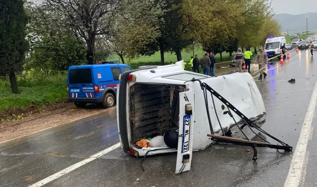 Gaziantep’te feci kaza’da 2