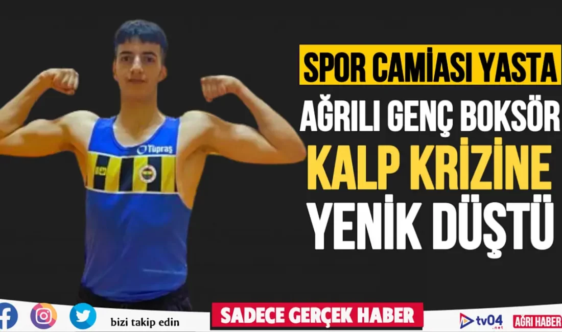 Ağrı da kalbine yenik