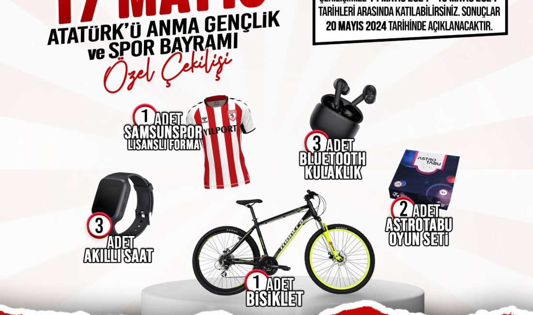 Canik’ten 19 Mayıs’a özel