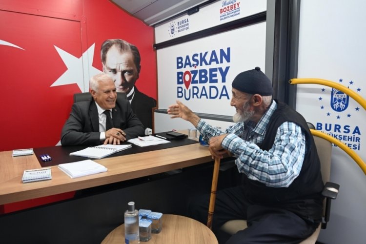 Bursa’da, ‘Başkan Bozbey Burada’