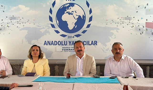 Ağıralioğlu Anadolu Basın Federasyonu’nda