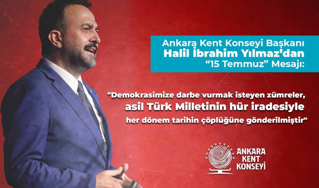 Ankara Kent Konseyi Başkanı