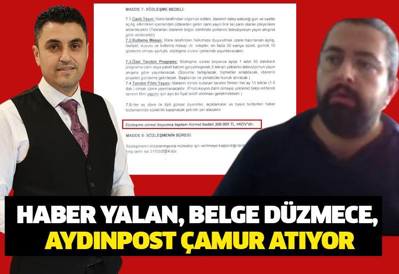 Haber yalan, belge düzmece,