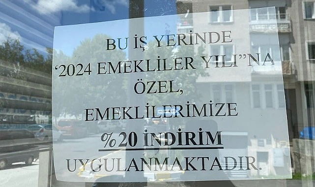 Ardahan esnafı emeklilere indirim