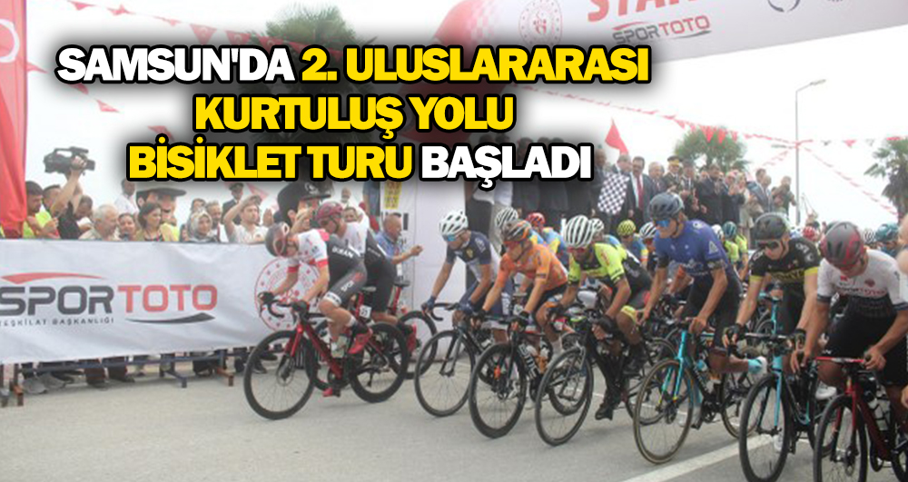 2. Uluslararası Kurtuluş Yolu Bisiklet Turu başladı